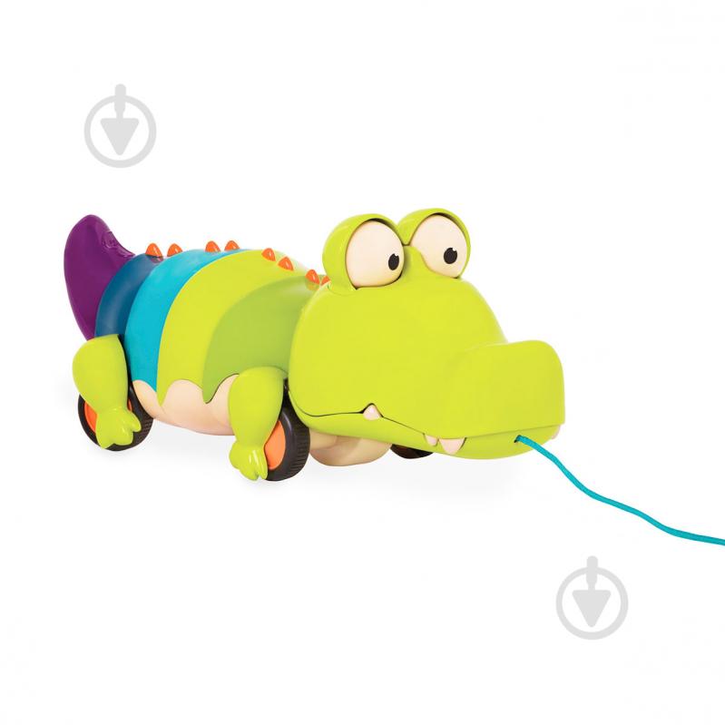 Іграшка-каталка Battat Крокодил Клац-Клаус BX1674Z - фото 3