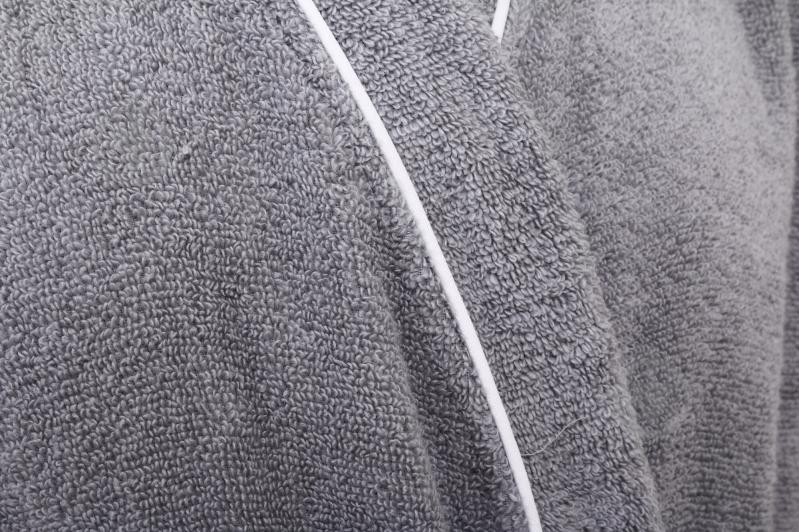 Халат La Nuit Adam р. L серый - фото 4 Халат La Nuit Adam р. L серый - фото 4