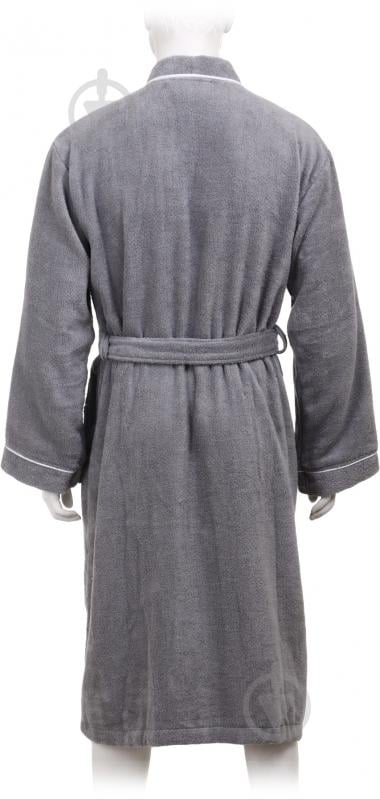 Халат La Nuit Adam р. L серый - фото 3 Халат La Nuit Adam р. L серый - фото 3