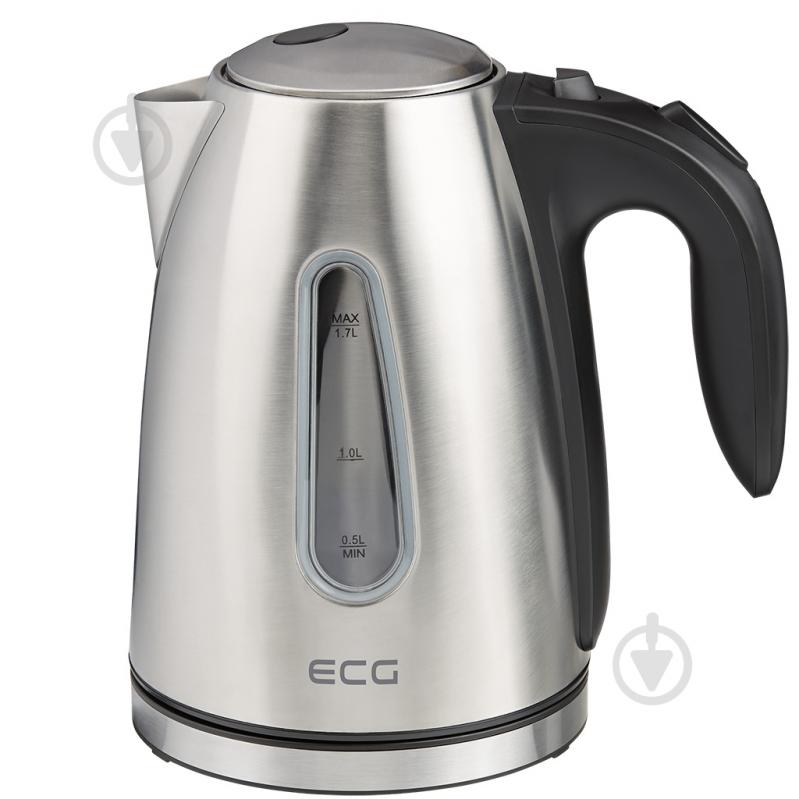 Электрочайник ECG RK 1750 stainless steel - фото 1