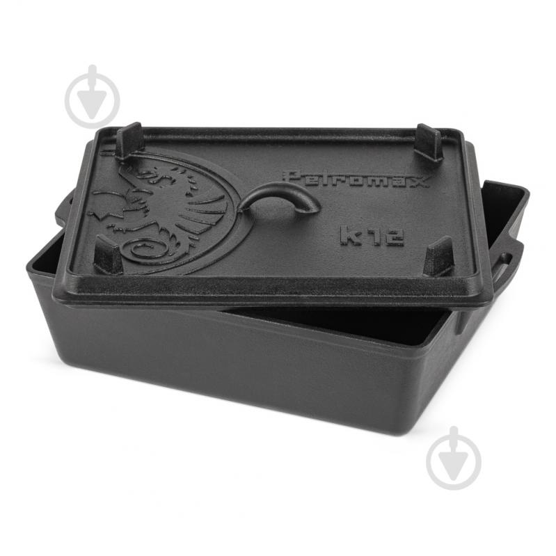 Жаровня чугунная Petromax 8 л Loaf Pan with Lid - фото 2 Жаровня чугунная Petromax 8 л Loaf Pan with Lid - фото 2