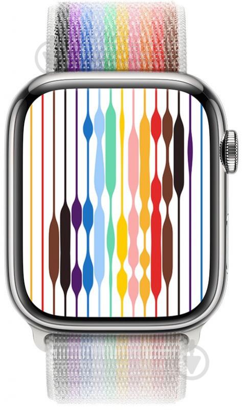 Ремешок Apple 45mm Pride Edition Sport Loop (MU9R3ZM/A) - фото 3