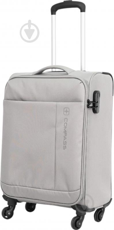 Чемодан Compass MS-2501 58 л серый 67x42x24 см M - фото 2 Чемодан Compass MS-2501 58 л серый 67x42x24 см M - фото 2