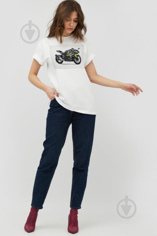 Футболка YAPPI WW3229 р.S белый - фото 2
