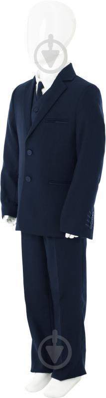 Костюм шкільний для хлопчика р. 32 / р. 140 синій 700 - фото 2