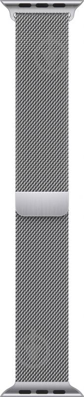 Ремешок Apple 45mm Silver Milanese Loop (MTJR3ZM/A) - фото 2