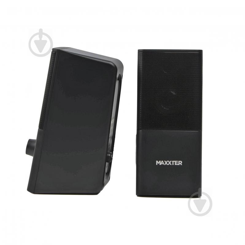Колонки Maxxter CSP-U001 2.0 black пластиковий корпус, 6 Вт , USB - фото 3
