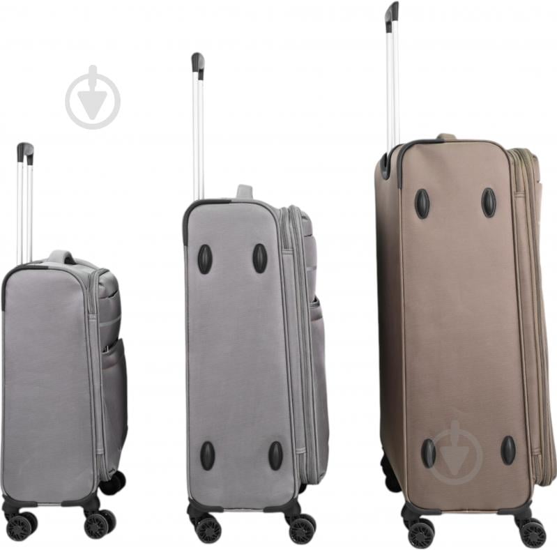 Валіза Compass MS-3006 88 л коричневий 77x48x28 см L - фото 18 Валіза Compass MS-3006 88 л коричневий 77x48x28 см L - фото 18