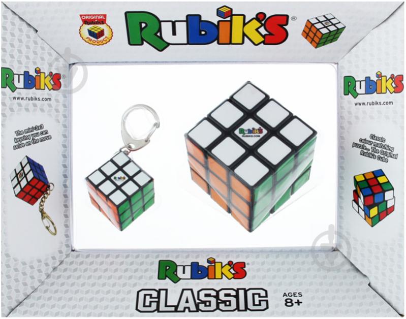 Игровой набор Rubiks 3x3 Кубик и мини-кубик с кольцом - фото 2