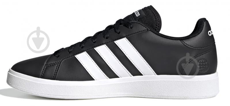 Кроссовки мужские Adidas GRAND COURT BASE 2.0 GW9251 р.43 1/3 черные - фото 2