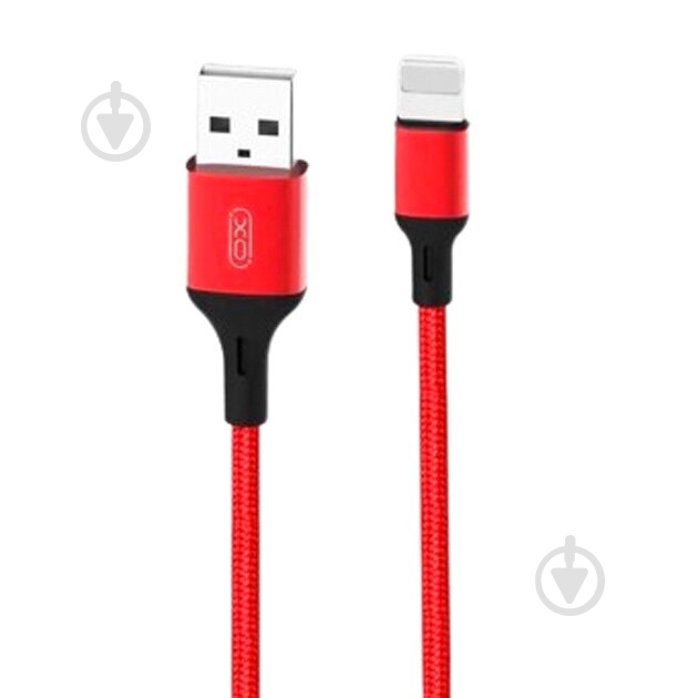 Кабель Xo USB A - Lt NB143 1 м red - фото 1