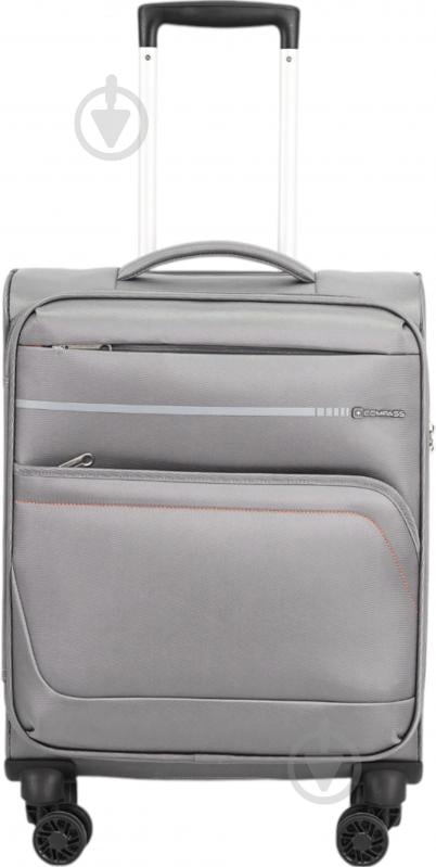 Чемодан Compass MS-3006 62 л серый 69x44x24 см M - фото 5