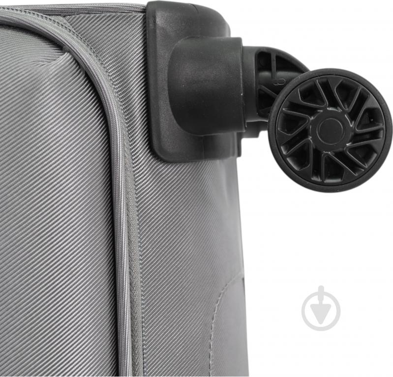 Чемодан Compass MS-3006 62 л серый 69x44x24 см M - фото 9