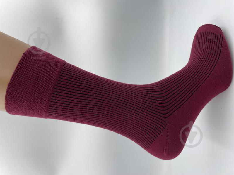 Шкарпетки чоловічі Cool Socks 16862 р.25-27 вишневий - фото 3