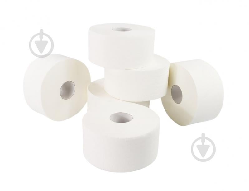 Туалетний папір Кохавинська папірня Джамбо двошаровий 6 шт. - фото 1