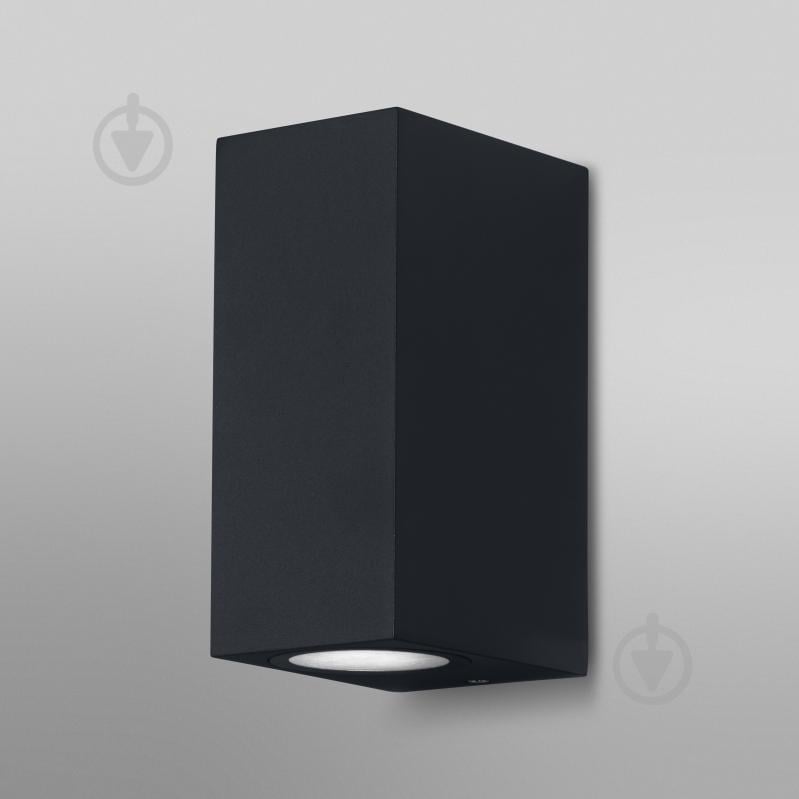 Світильник вуличний настінний Osram Endura Classic Square Updown GU10 IP44 чорний - фото 5