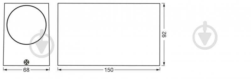 Світильник вуличний настінний Ledvance Endura Classic Square Updown GU10 IP44 чорний - фото 3