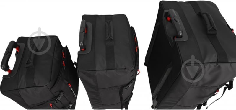 Дорожня сумка Compass MS-3025 90 л чорний 40x33x73 см L - фото 7