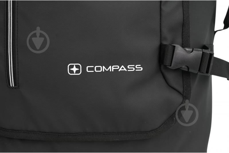 Дорожня сумка Compass MS-3025 90 л чорний 40x33x73 см L - фото 8