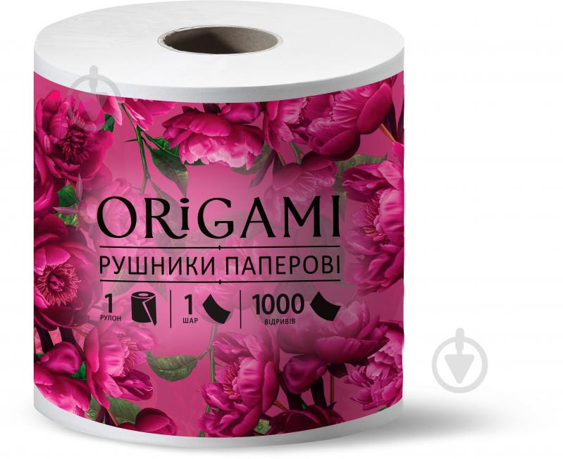 ë—É–º–∞–∂–Ω—ã–µ –ø–æ–ª–æ—Ç–µ–Ω—Ü–∞ ORIGAMI 1000 –æ—Ç—Ä—ã–≤–æ–≤ –æ–¥–Ω–æ—Å–ª–æ–π–Ω–∞—è 1 —à—Ç