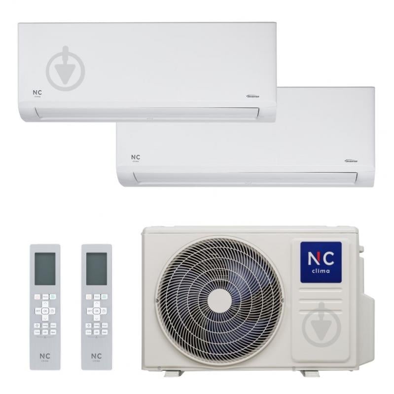 Мультисплит-система NC clima NCI2M18EFIeu+NCI09EMMIw1eu*2шт (Manchester) - фото 1
