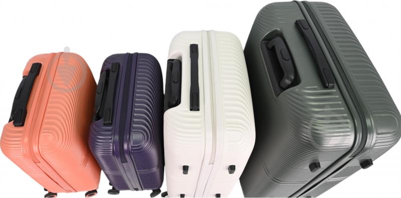 ᐉ Валіза Compass MS-2690 60 л кремовий 46x25,5x68 см M • Краща