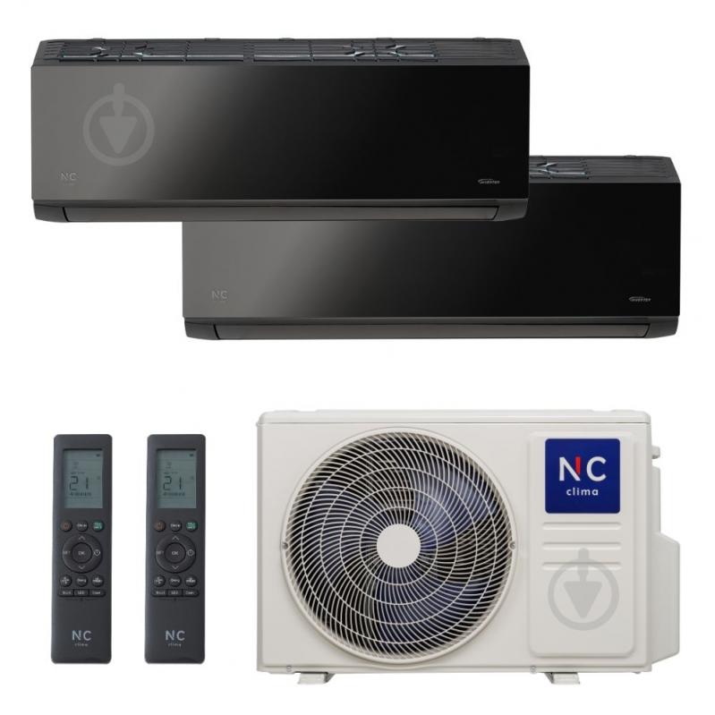Мультисплит-система NC clima NCI2M18EFIeu+NCI09EHLIw1eu*2 шт. - фото 1