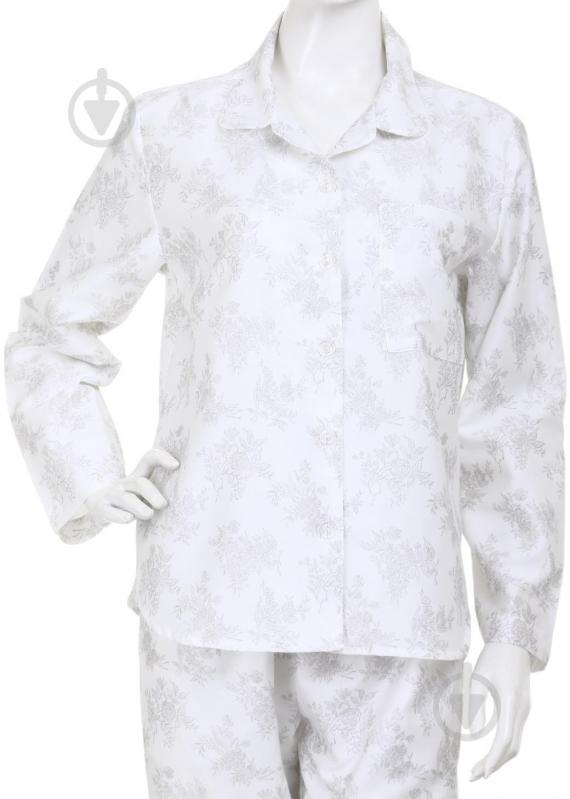 Рубашка Lameirinho Arette с длинным рукавом цветы р. S сатин - фото 1 Рубашка Lameirinho Arette с длинным рукавом цветы р. S сатин - фото 1