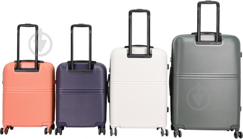 Чемодан Compass MS-2690 90 л кремовый 52x29x77 см L - фото 17