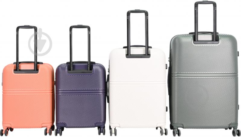 Чемодан Compass MS-2690 90 л кремовый 52x29x77 см L - фото 18