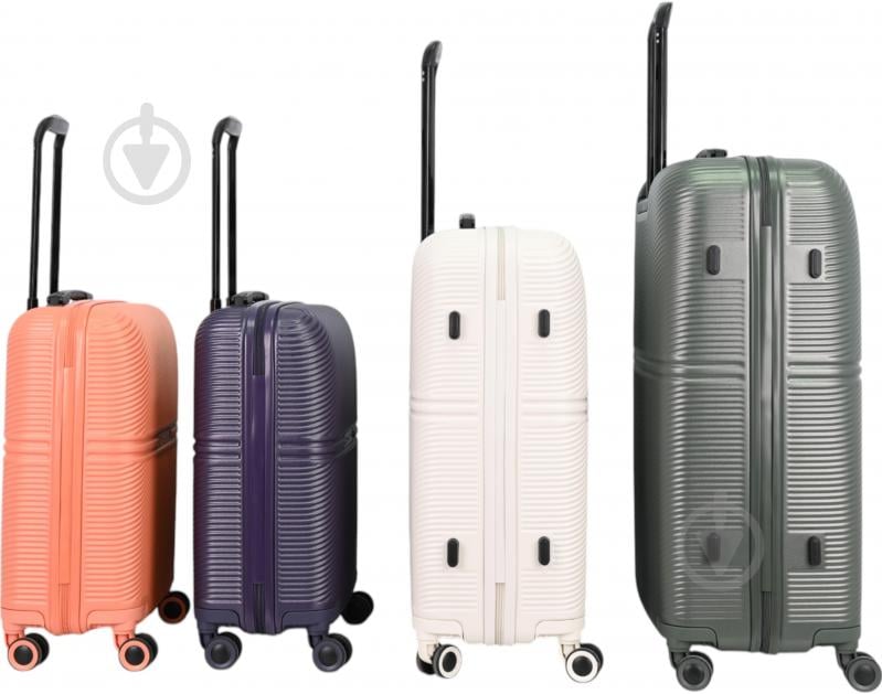Чемодан Compass MS-2690 90 л кремовый 52x29x77 см L - фото 20