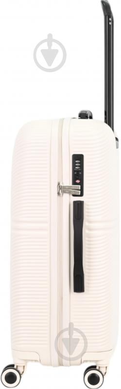 Чемодан Compass MS-2690 90 л кремовый 52x29x77 см L - фото 5