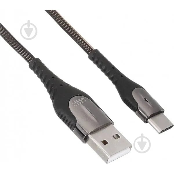 Кабель Xo USB A - USB C NB138 1 м зеленый - фото 1