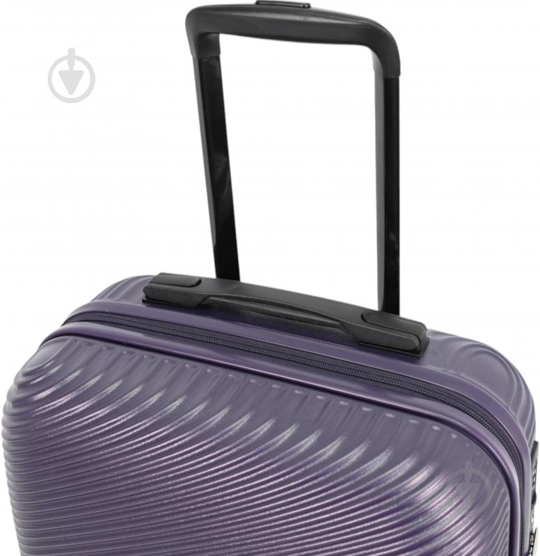 Чемодан Compass MS-2690 90 л фиолетовый 52x29x77 см L - фото 6