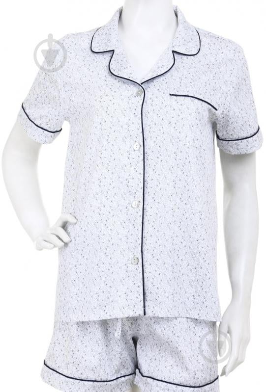 Рубашка Lameirinho Arette с коротким рукавом р. M сатин - фото 1 Рубашка Lameirinho Arette с коротким рукавом р. M сатин - фото 1