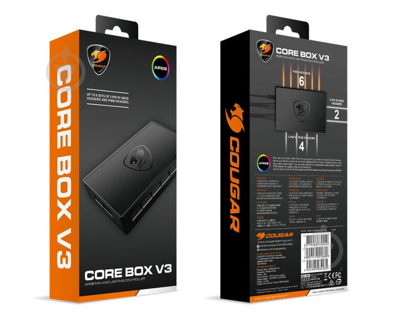 Устройство для управления подсветкой Cougar CORE BOX V3 - фото 6