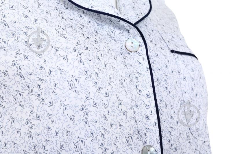 Рубашка Lameirinho Arette с коротким рукавом р. L сатин - фото 4 Рубашка Lameirinho Arette с коротким рукавом р. L сатин - фото 4