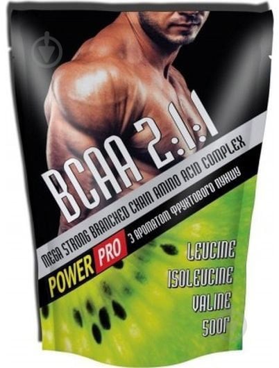 Амінокислотна суміш POWER PRO BCAA фруктовий 500 г 100 порц. - фото 1