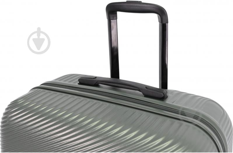 Чемодан Compass MS-2690 90 л оливковый 52x29x77 см L - фото 11