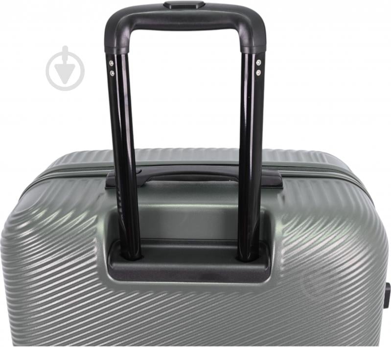 Чемодан Compass MS-2690 90 л оливковый 52x29x77 см L - фото 7