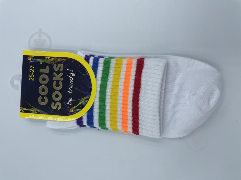 Шкарпетки жіночі Cool Socks 1542 р.23-25 білий - фото 2