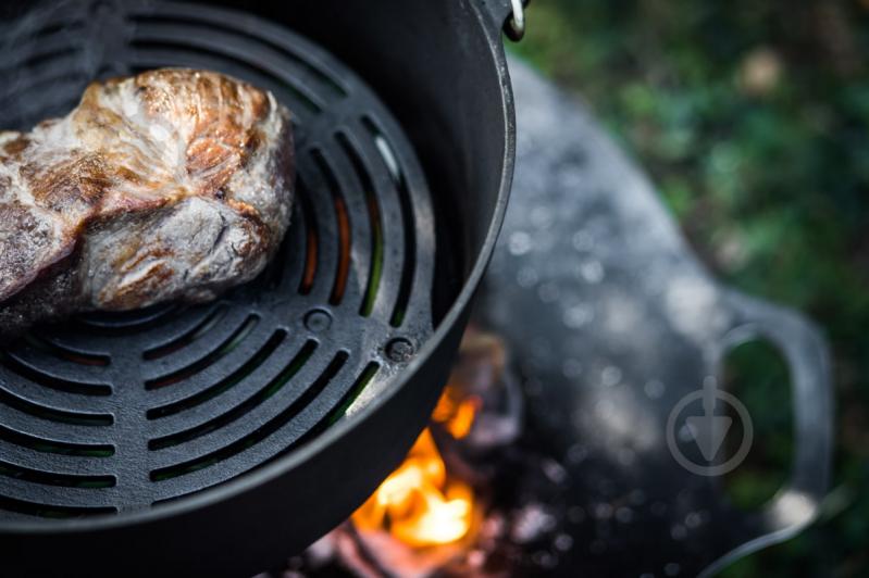 Підставка для багаття Petromax ø300 мм 4 в 1 Cast-Iron Stack Grate 30 см - фото 5 Підставка для багаття Petromax ø300 мм 4 в 1 Cast-Iron Stack Grate 30 см - фото 5