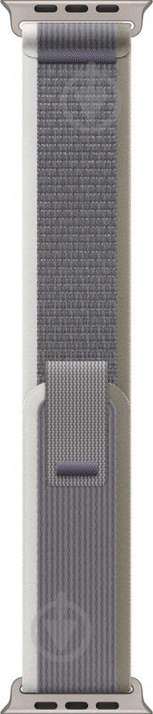 Ремінець Apple 49mm Green/Gray Trail Loop - M/L (MT603ZM/A) - фото 1