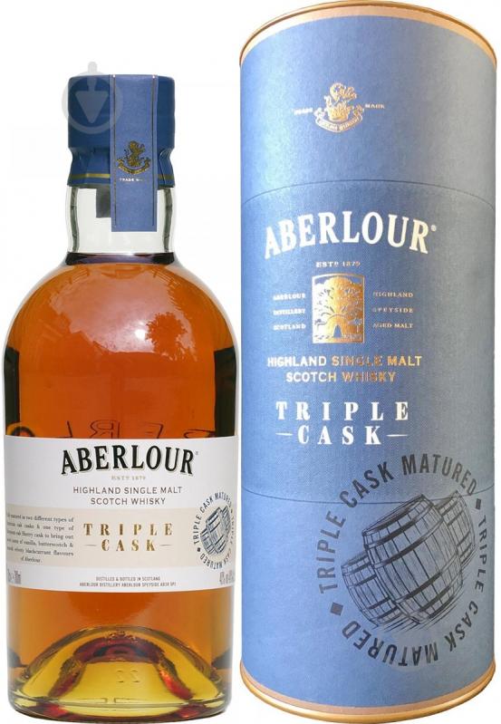 Виски Aberlour Triple Cask 0,7 л - фото 1 Виски Aberlour Triple Cask 0,7 л - фото 1