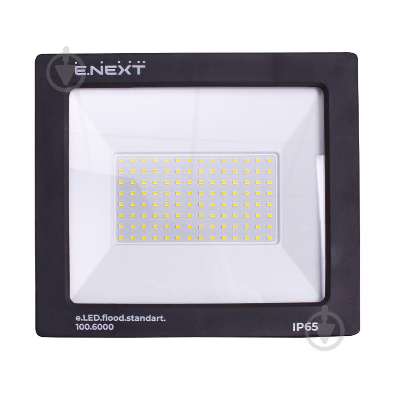 Прожектор светодиодный E.NEXT e.LED.flood.stand.100.6000 100 Вт IP65 черный l0790005 - фото 2