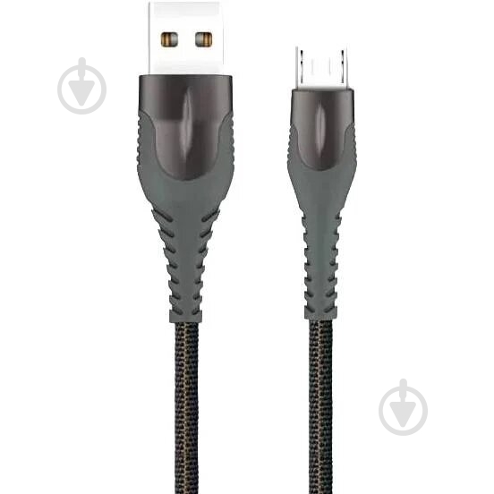 Кабель Xo USB A - Micro B NB138 1 м зелений - фото 1