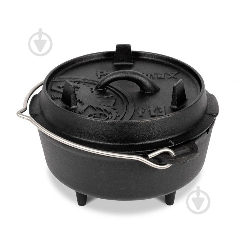 Казан чугунный Petromax 1,6 л Dutch Oven ft3 на ножках - фото 1 Казан чугунный Petromax 1,6 л Dutch Oven ft3 на ножках - фото 1