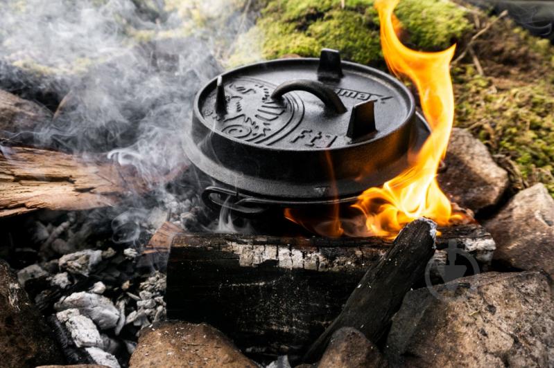 Казан чугунный Petromax 1,6 л Dutch Oven ft3 на ножках - фото 4 Казан чугунный Petromax 1,6 л Dutch Oven ft3 на ножках - фото 4
