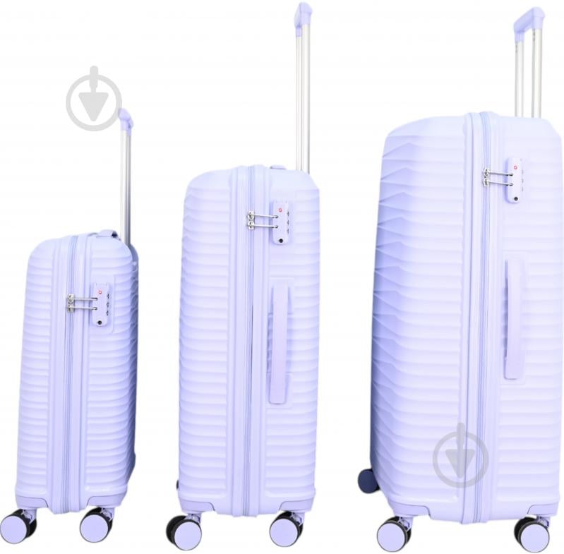 Чемодан Compass MS-2691 62 л сиреневый 45,5x25x67 см M - фото 11 Чемодан Compass MS-2691 62 л сиреневый 45,5x25x67 см M - фото 11