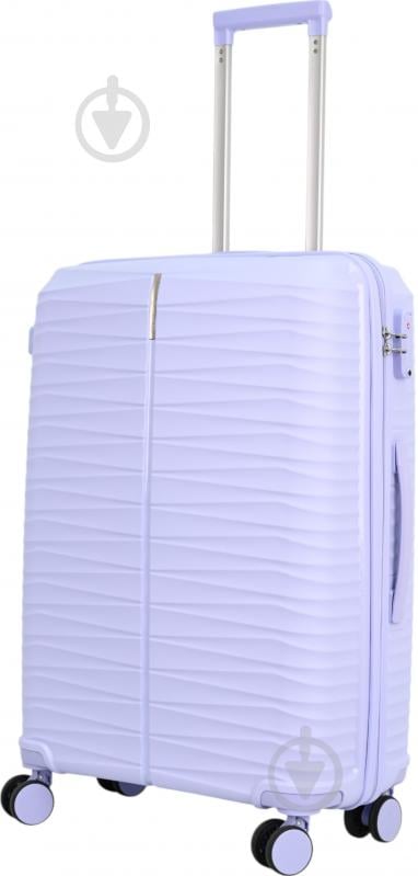 Чемодан Compass MS-2691 62 л сиреневый 45,5x25x67 см M - фото 4 Чемодан Compass MS-2691 62 л сиреневый 45,5x25x67 см M - фото 4